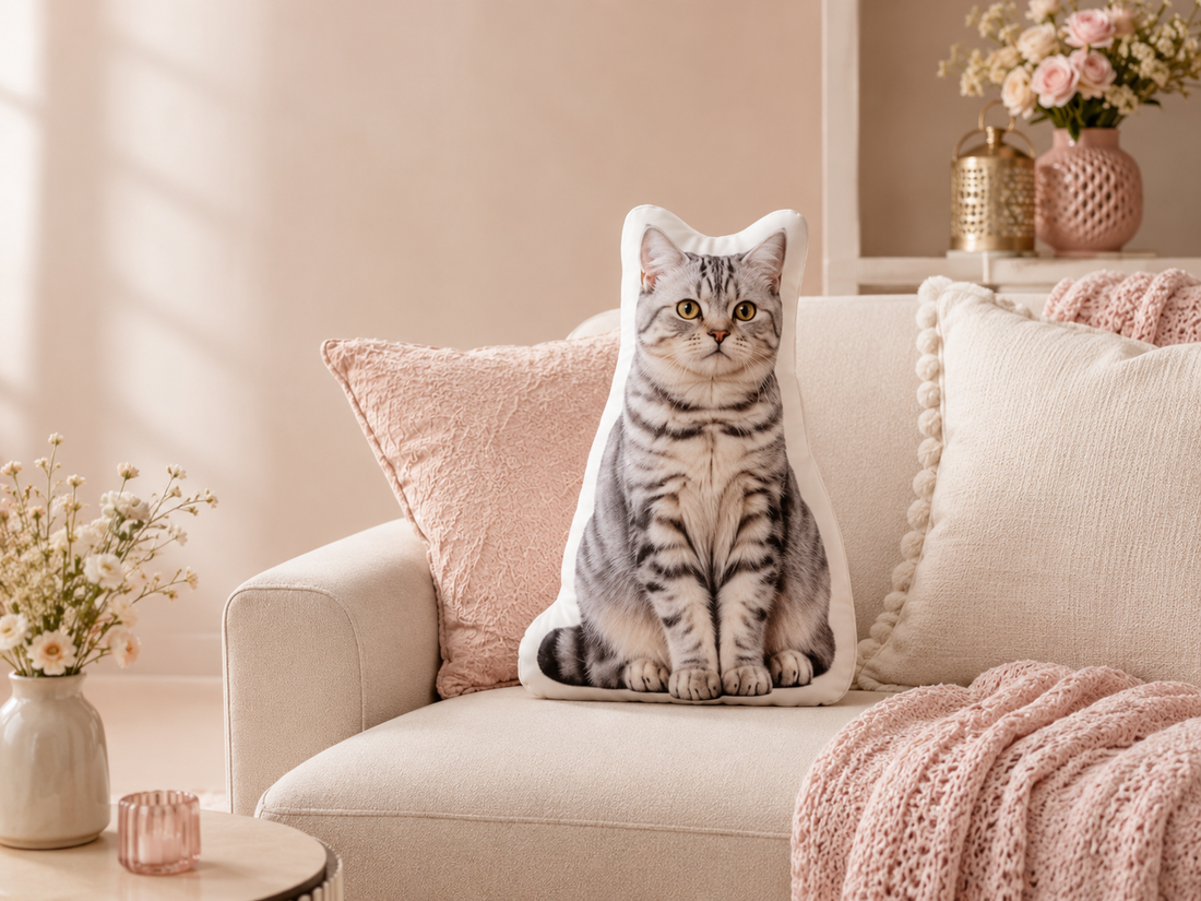 定制猫咪抱枕